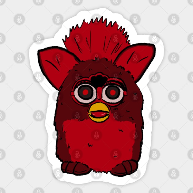 Demon Furby Sticker by AlexTal